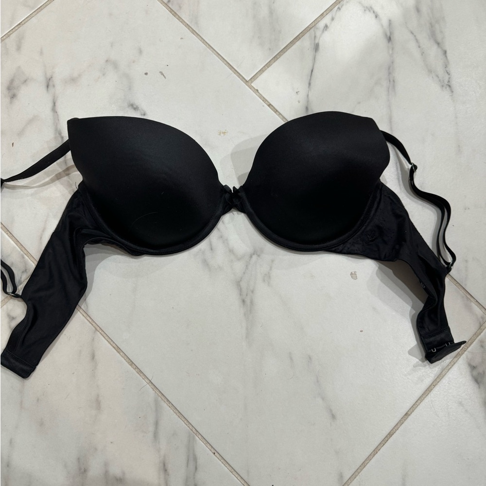 Black Padded Underwire Aerie Bra 34D